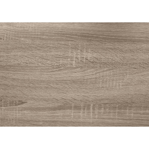 32 Inch 3-Tier Square Accent Table, Dark Taupe Laminate