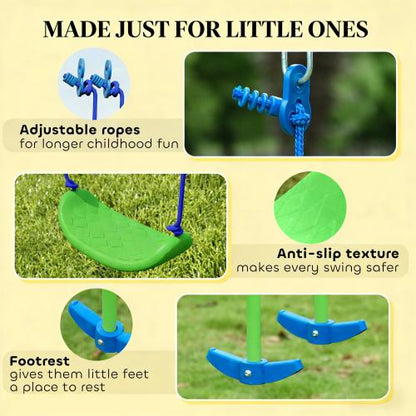 Outdoor Heavy Duty Swing Set,Metal Swing Set