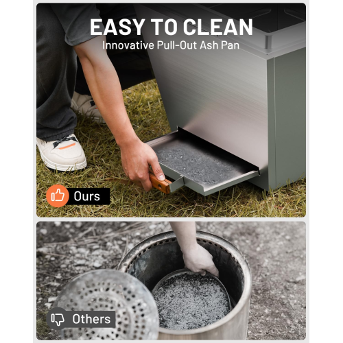 Cyberpit One Pro 25 inch Smokeless Fire Pit