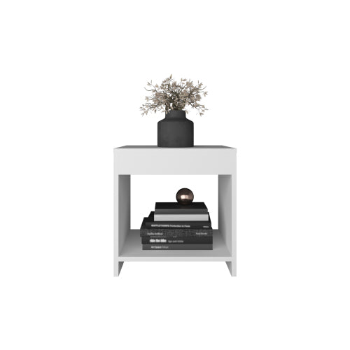 Chroma Basic Minimalist Open Shelf Nightstand