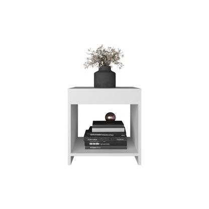 Chroma Basic Minimalist Open Shelf Nightstand