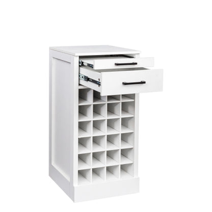 WHITE  color modular 24  wine bar cabinet Buffet Cabinet