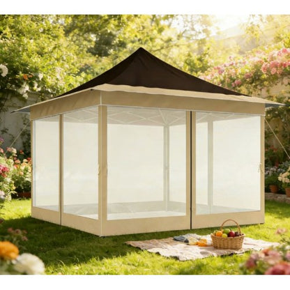 Spacious Pop Up Tent,Canopy Tent with Mesh Netting,with Carry Bag,for Outdoor