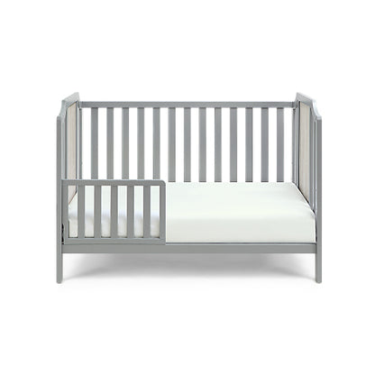 3-in-1 Convertible Crib Gray/Graystone