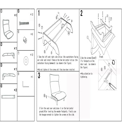 Ergonomic Continuous Adjustable Folding Lazy Recliner Sofa Chair