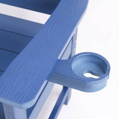 Minimalist dark blue bench Environmentally friendly and recyclable, suitable for both indoor and outdoor use. Just wipe it clean when it gets dirty
