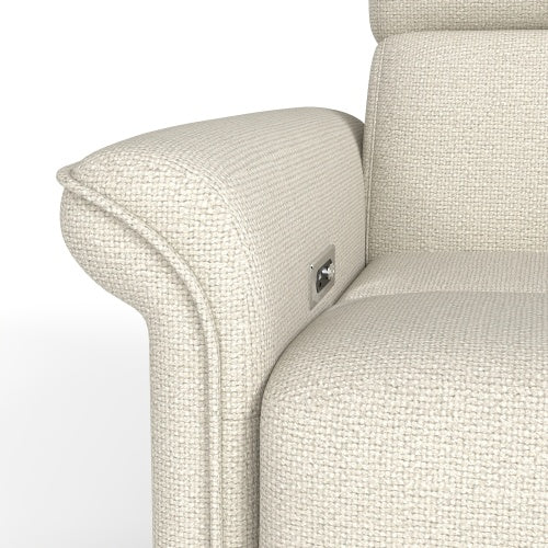 Power Swivel Rocker Recliner Chair for Adults,Rocking Glider Recliner for Small Spaces,Fabric Rocking Chair for Nursery,Single Sofa Recliner for Home Theater Living Room Bedroom(Fabric+Light Gray)