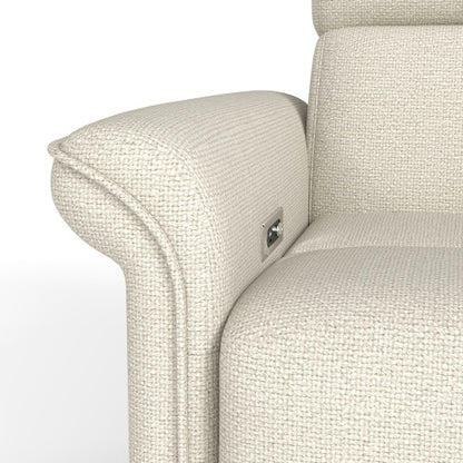 Power Swivel Rocker Recliner Chair for Adults,Rocking Glider Recliner for Small Spaces,Fabric Rocking Chair for Nursery,Single Sofa Recliner for Home Theater Living Room Bedroom(Fabric+Light Gray)