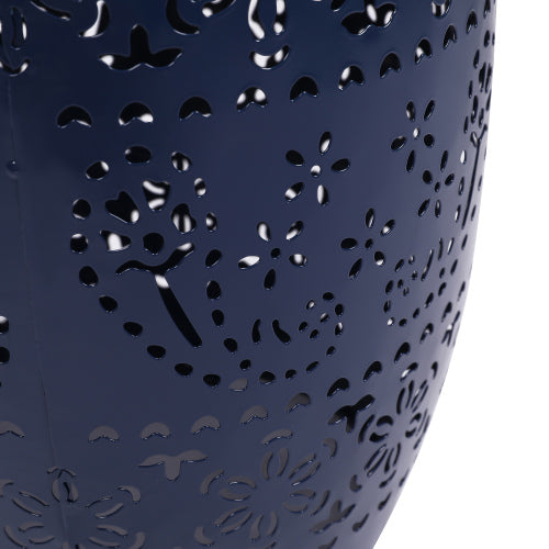 SOLAR SIDE TABLE,DARK BLUE COLOR