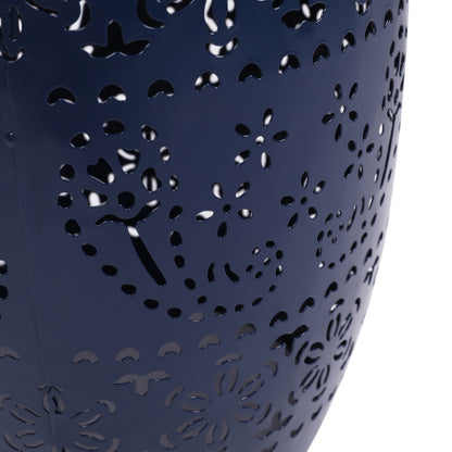 SOLAR SIDE TABLE,DARK BLUE COLOR