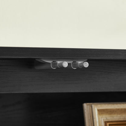 Modern 64 inch TV Stand with Magnetic Doors and Adjustable Storage