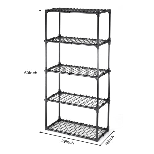 5-SHELF WIRE RACK