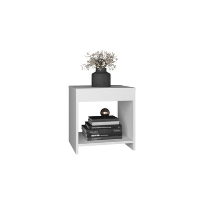 Chroma Basic Minimalist Open Shelf Nightstand