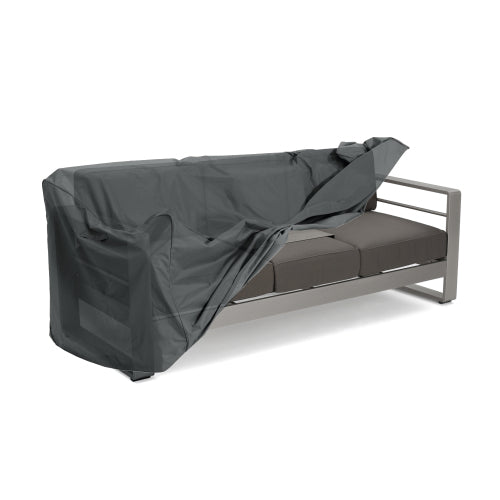 SHEILD PATIO OUTDOOR 3 SEATER COVER, DARK GRAY