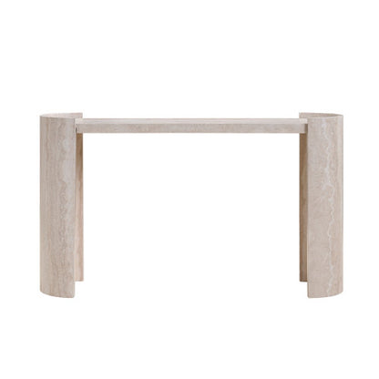 53.15 Inch Faux MARS marble Pattern Entryway Table for Living Room,Narrow Console Table wit, Modern Design MDF Skinny Sofa Table Entrance Table for Hallway, Entrance