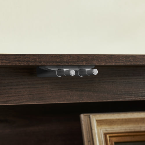 Modern 64 inch TV Stand with Storage Cabinets and Adjustable Shelves