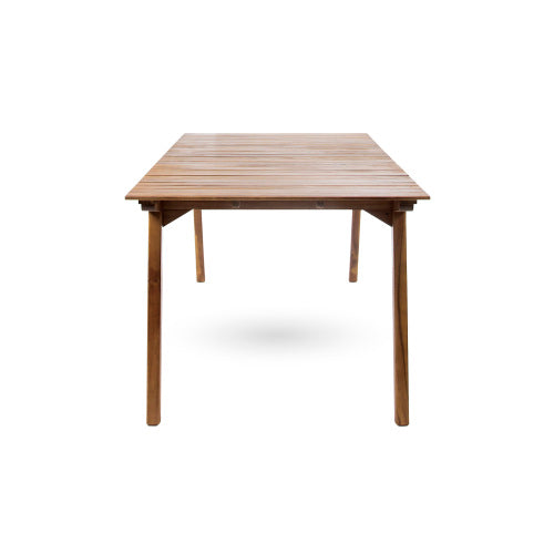 Outdoor 69" Solid Wood Dining Table