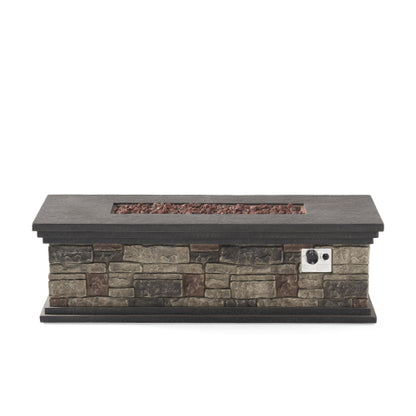 RECTANGLE MGO FIRE PIT - 50 000 BTU