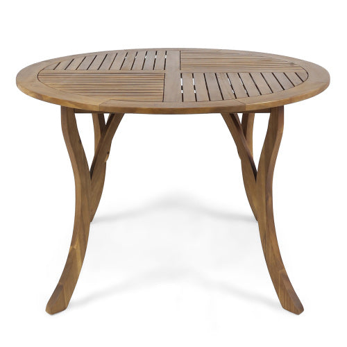 outdoor acacia wood tab