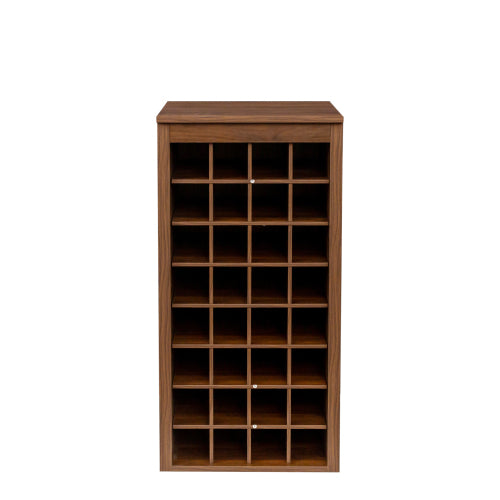 brown walnut color modular 32  wine bar cabinet Buffet Cabinet