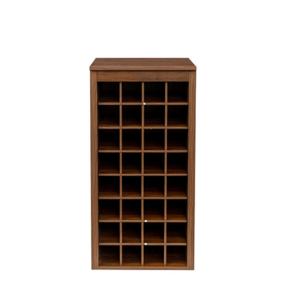 brown walnut color modular 32  wine bar cabinet Buffet Cabinet