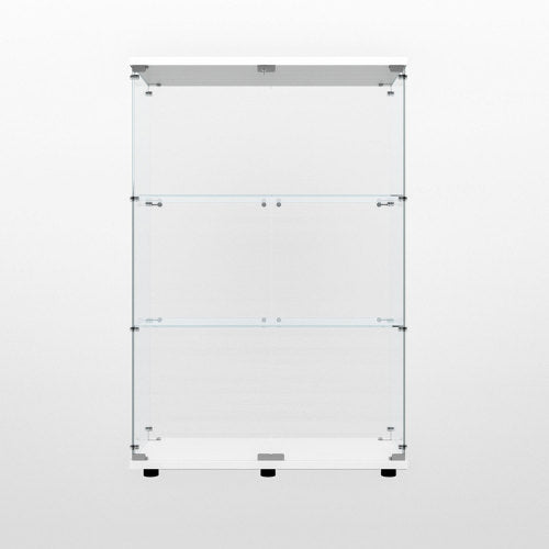 Tempered Glass Display Cabinet with LED Lighting
