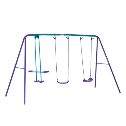 Outdoor Swing Set,Metal Swing Set