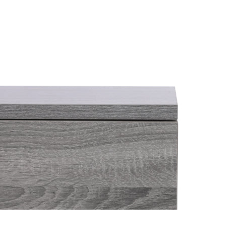 Gray 5-Drawer Dresser with Wheels – Modern Storage Cabinet