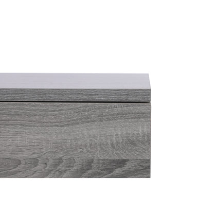 Gray 5-Drawer Dresser with Wheels – Modern Storage Cabinet