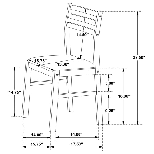 3-Piece Dining Set with Drop Leaf Table and Upholstered Chairs