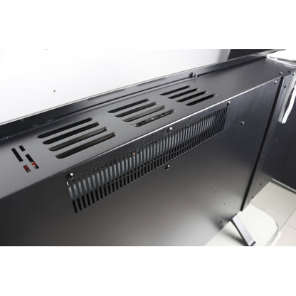 Smart 50" WiFi-Enabled Electric Fireplace Heater, Recessed in-Wall and Wall-Mounted