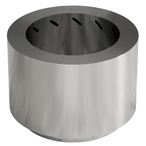 Outsunny Smokeless Fire Pit, 19" Portable Wood Burning Firepit with Poker