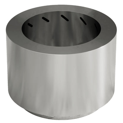 Outsunny Smokeless Fire Pit, 19" Portable Wood Burning Firepit with Poker