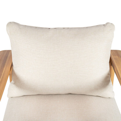 Terassi Outdoor Acacia Wood Lounge Chair