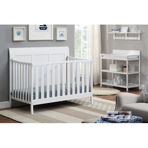 4-in-1 Convertible Crib White