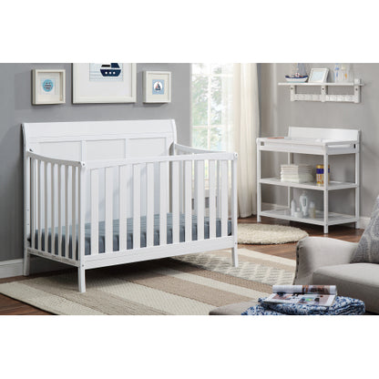 4-in-1 Convertible Crib White