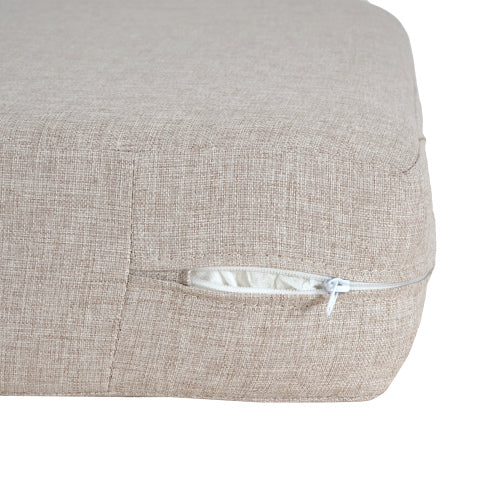 Noah Outdoor Club Chair Cushion Set, Seat Cushion and Back Cushion, Beige