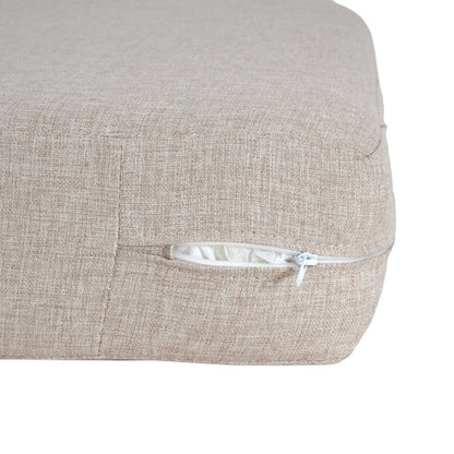 Noah Outdoor Club Chair Cushion Set, Seat Cushion and Back Cushion, Beige