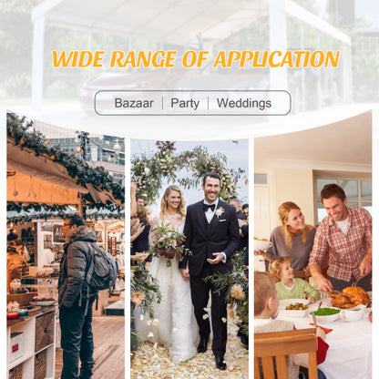 Carport Canopy 16x32 Heavy Duty, Portable Metal Carport Garage with Removable Waterproof Cover & Sidewalls, All Weather Outdoor Shelter for Cars, Trucks, Vehicles & Equipment