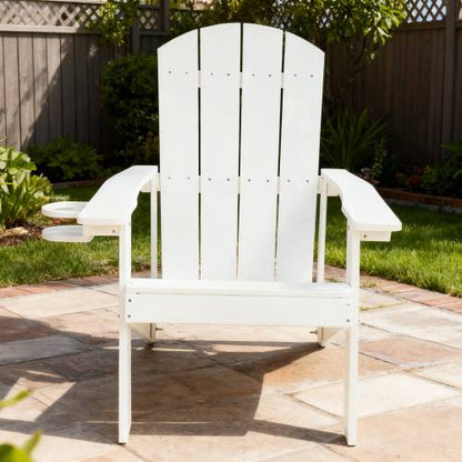 Lounge chair, suitable for all seasons: Outdoor lounge chair, made of sturdy HIPS material, equipped with 304 stainless steel accessories.