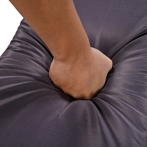 U_STYLE 2-in-1 Convertible Picnic Upholstered Bench Table,57.1" Outdoor Loveseat,Portable Picnic Table Couch,Convertible To 4 Seats&1 Table,For Garden,Lawn,Backyard,Porch,Patio