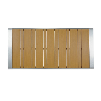 Cora Outdoor Aluminum Coffee Table