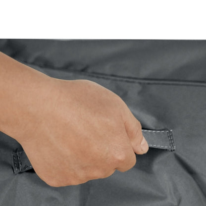 SHIELD PATIO OUTDOOR BBQ GRILL COVER, DARK GRAY