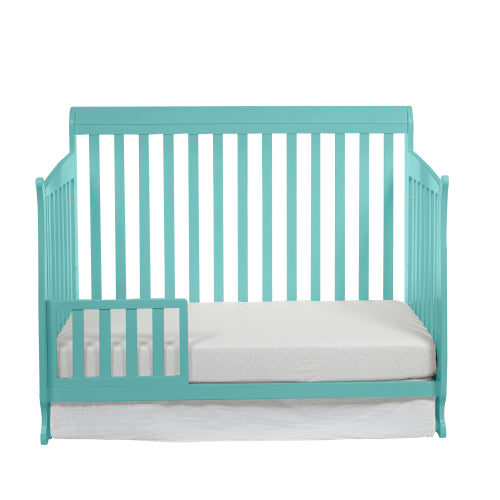 4-in-1 Convertible Crib Turquoise