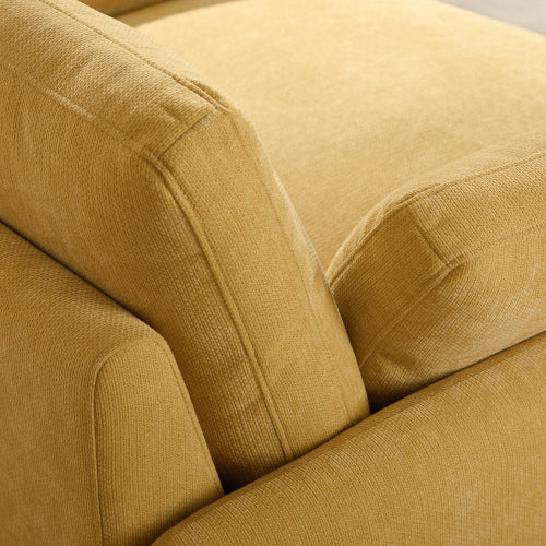 50*43" Oversized Chenille Single Sofa Chair, Wide and Deep Seat Accent Chair, Modern Upholstered Comfy Armchair, Couch Lounge with Pillows for Living Room&Apartment