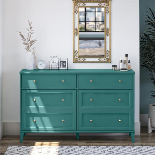 Wide 6-Drawer Dresser