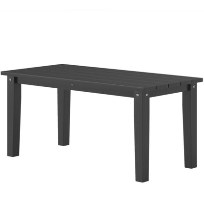 Patio Table,Rectangle Outdoor Coffee Table