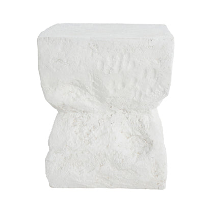 Cleo Outdoor Paito Modern Minimalist MGO Side Table, White