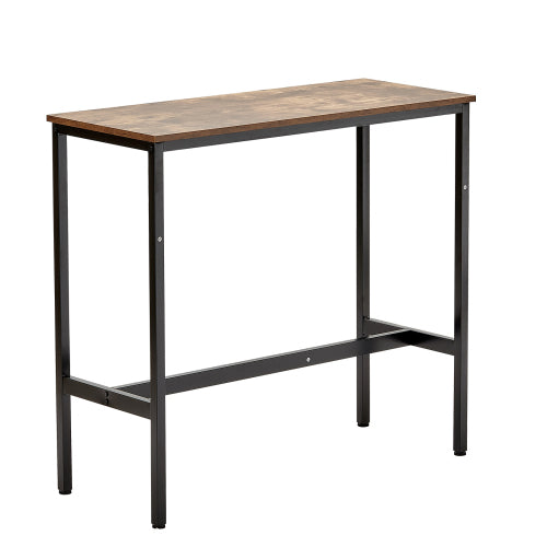Bar Table Height Pub Table Cocktail Coffee Counter Kitchen Dining 39x16x35.5 in