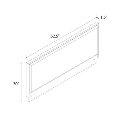 Upholstered Wood Headboard